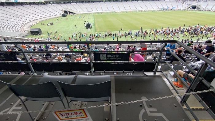 メインM6車いす席