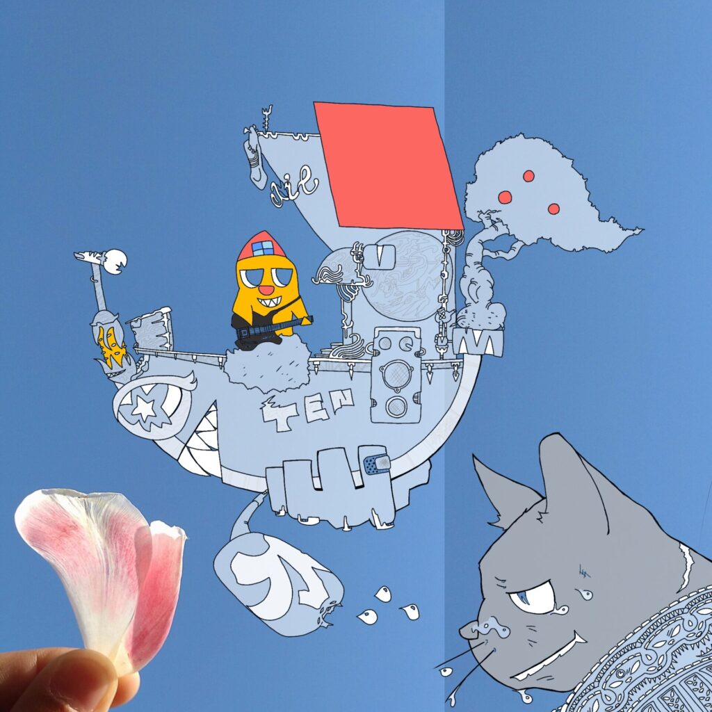 そらいえ号10のオリジナルイラスト